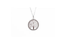 Cargar imagen en el visor de la galería, Collar y aretes, arbol de la vida crecimiento vital